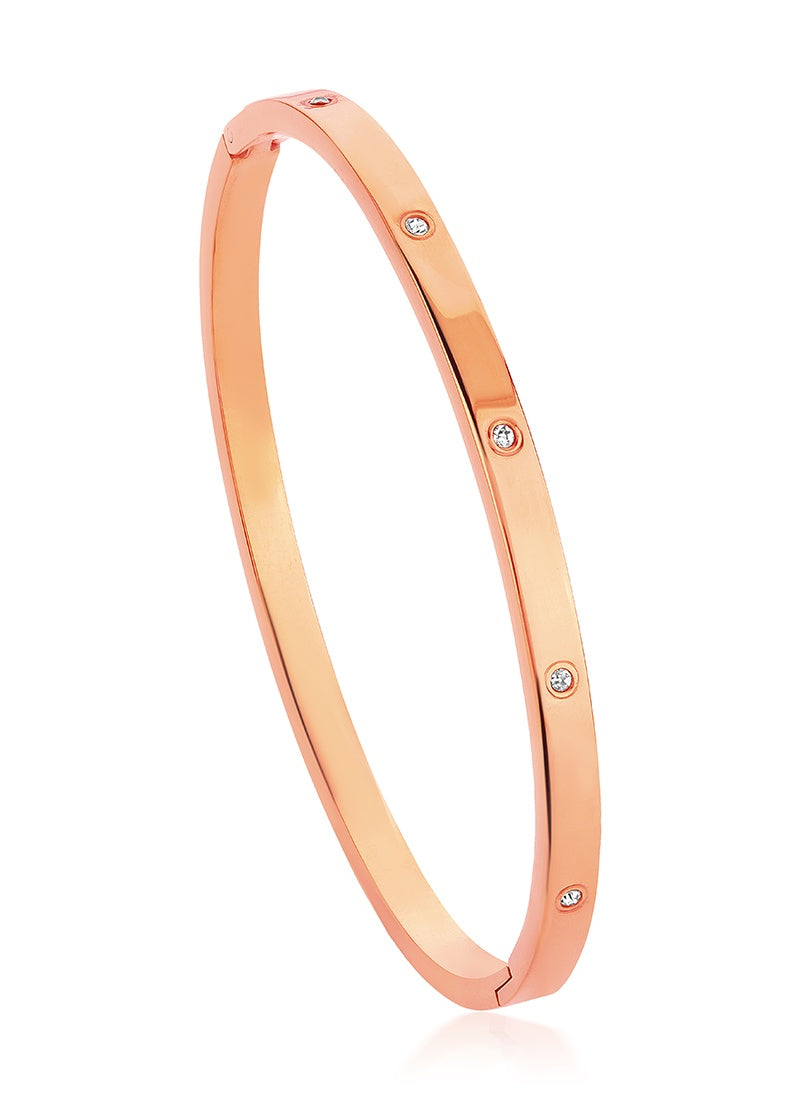 Slim Crystal Bangle