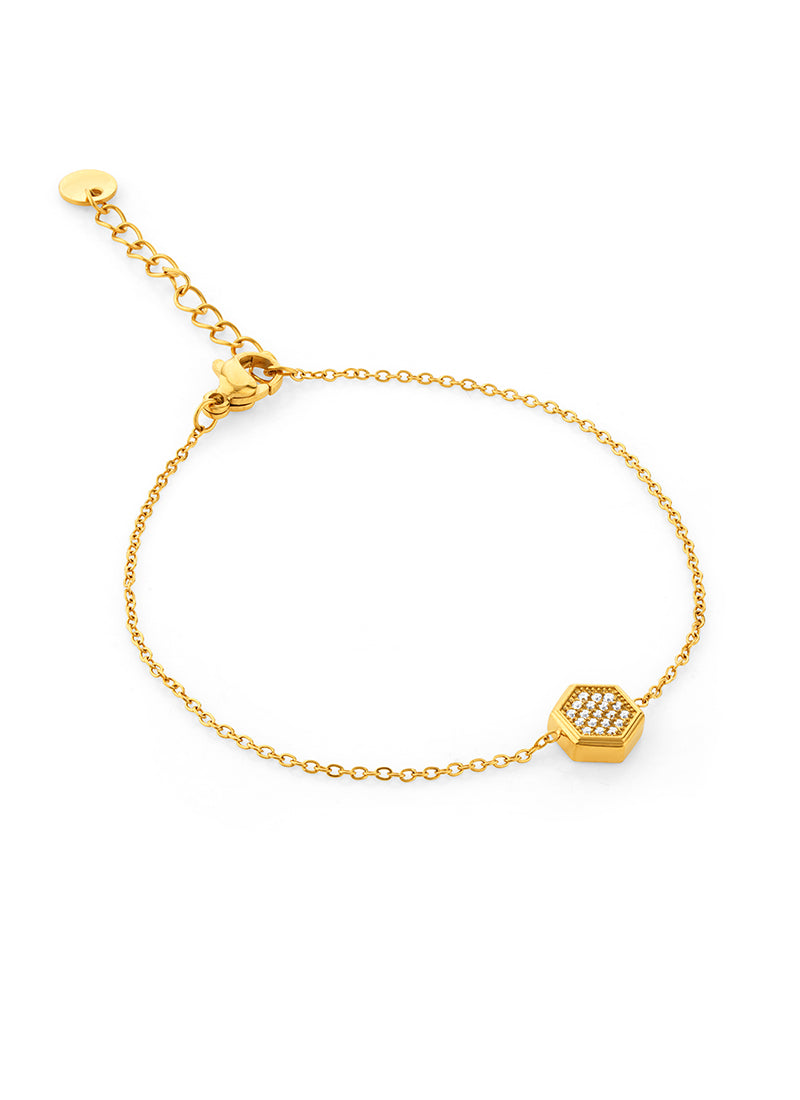 Golden Hive Bracelet