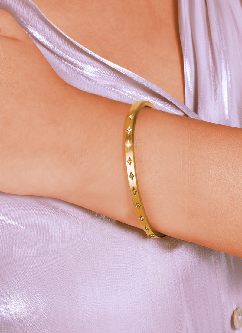 Golden Radiance Bangle