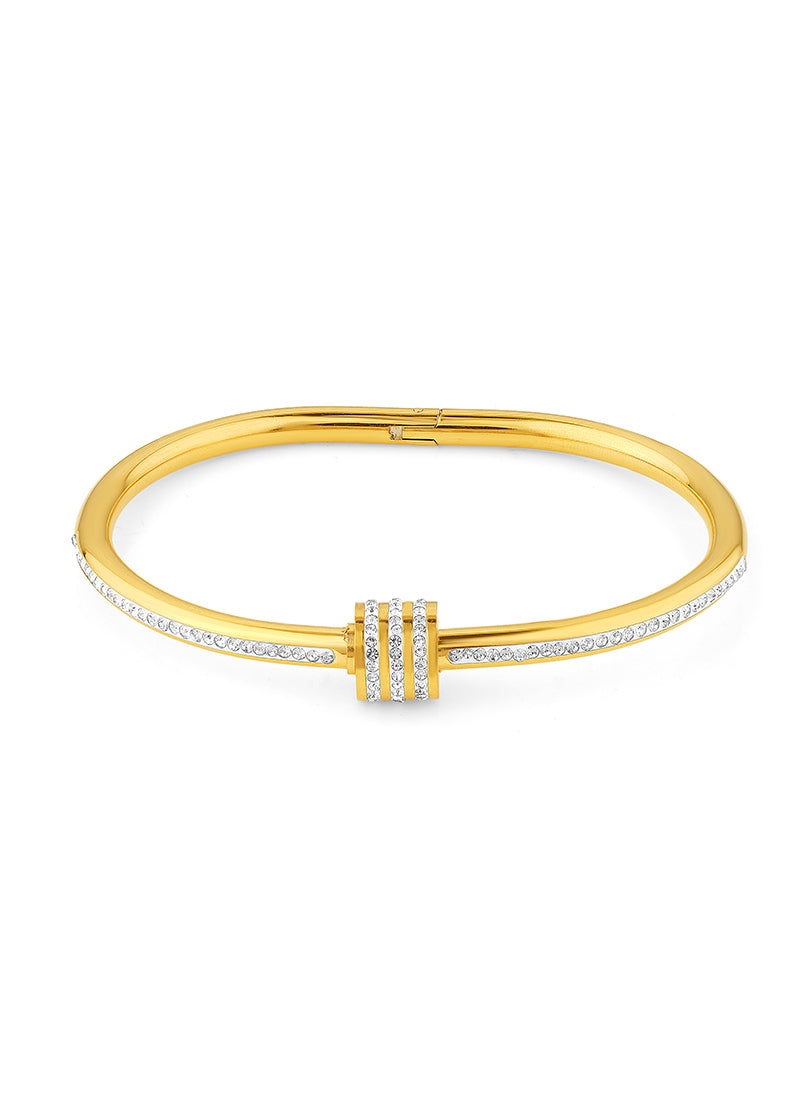 Crystal Shine Bangle Bracelet