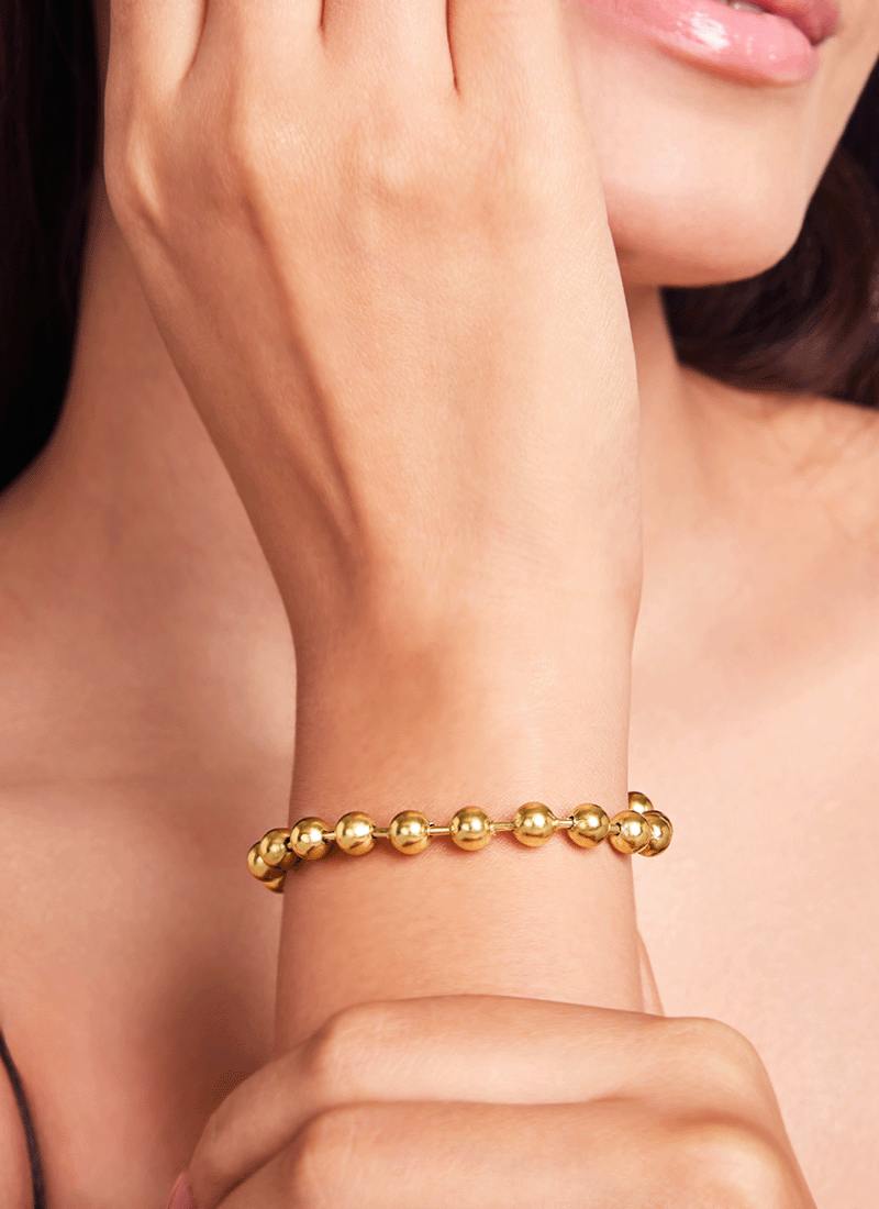 Golden Bead Bracelet
