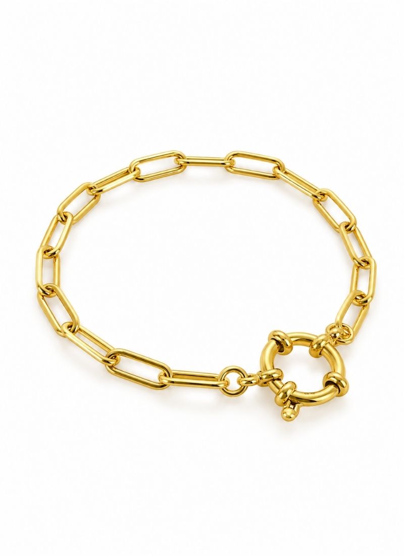 Golden Orbit Bracelet