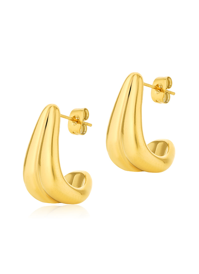 Molten Curve Earrings