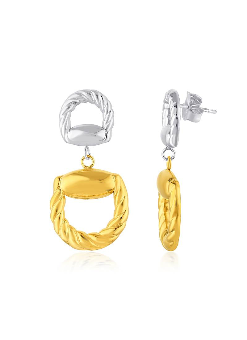 Tidal Twisted Braid Earrings
