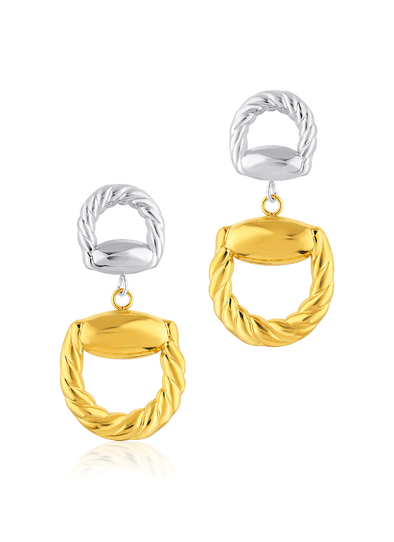 Tidal Twisted Braid Earrings