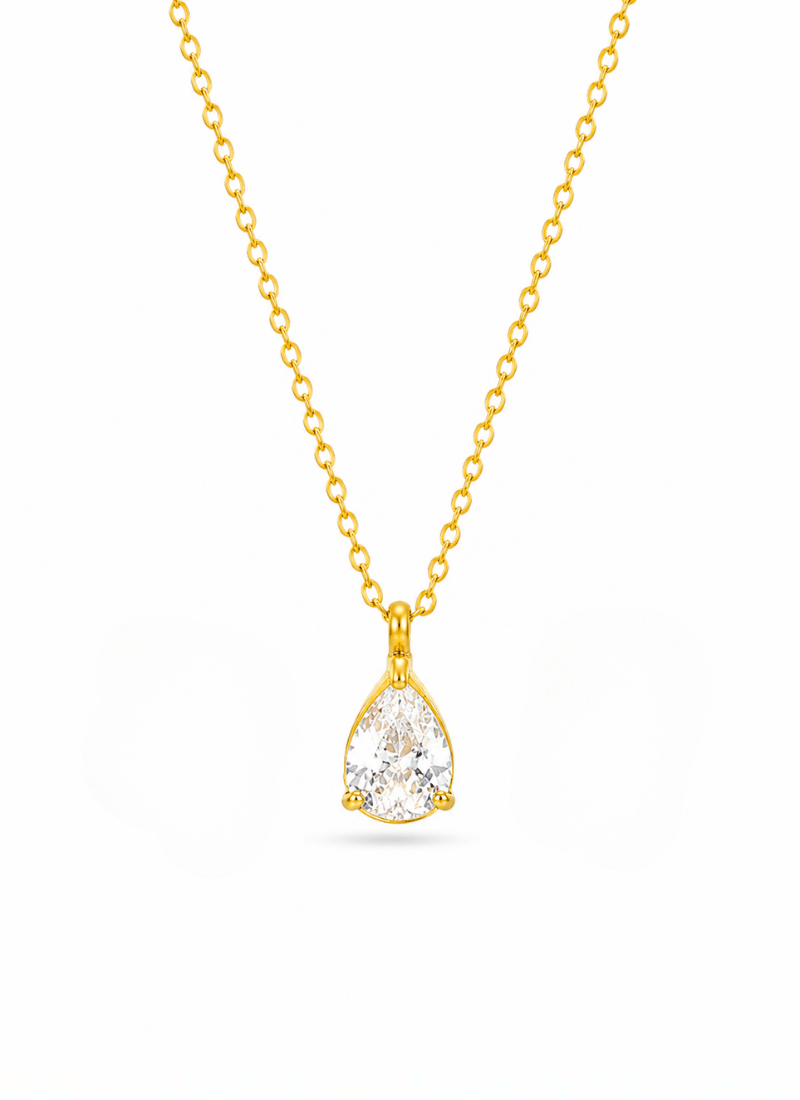 Eternal Pear Necklace
