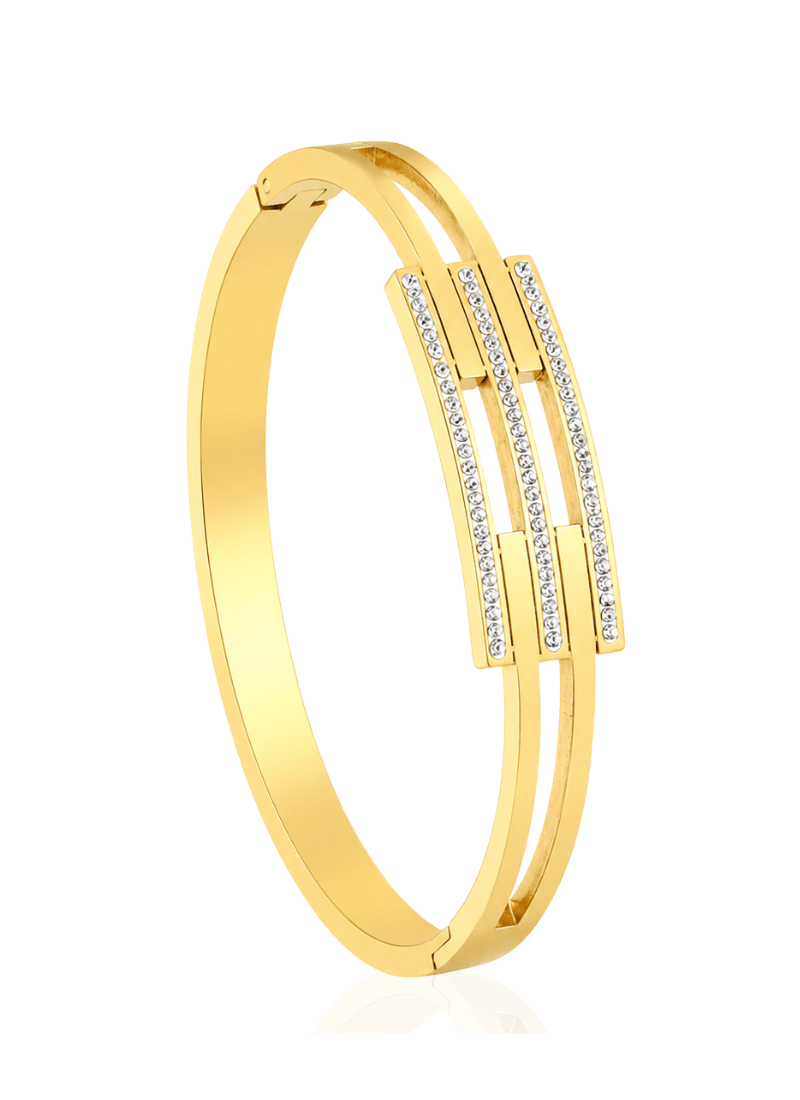 Golden Bar Bangle