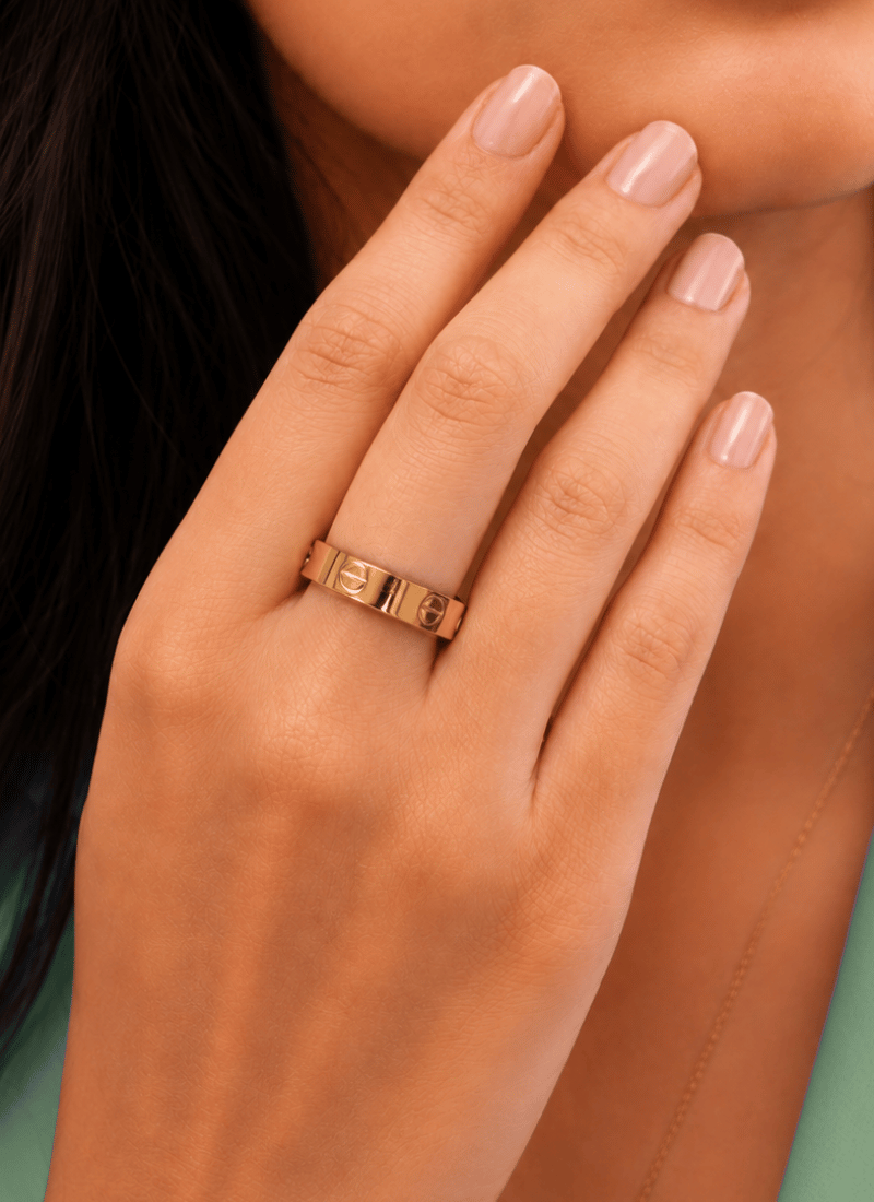 Golden Rivet Ring:BYOS
