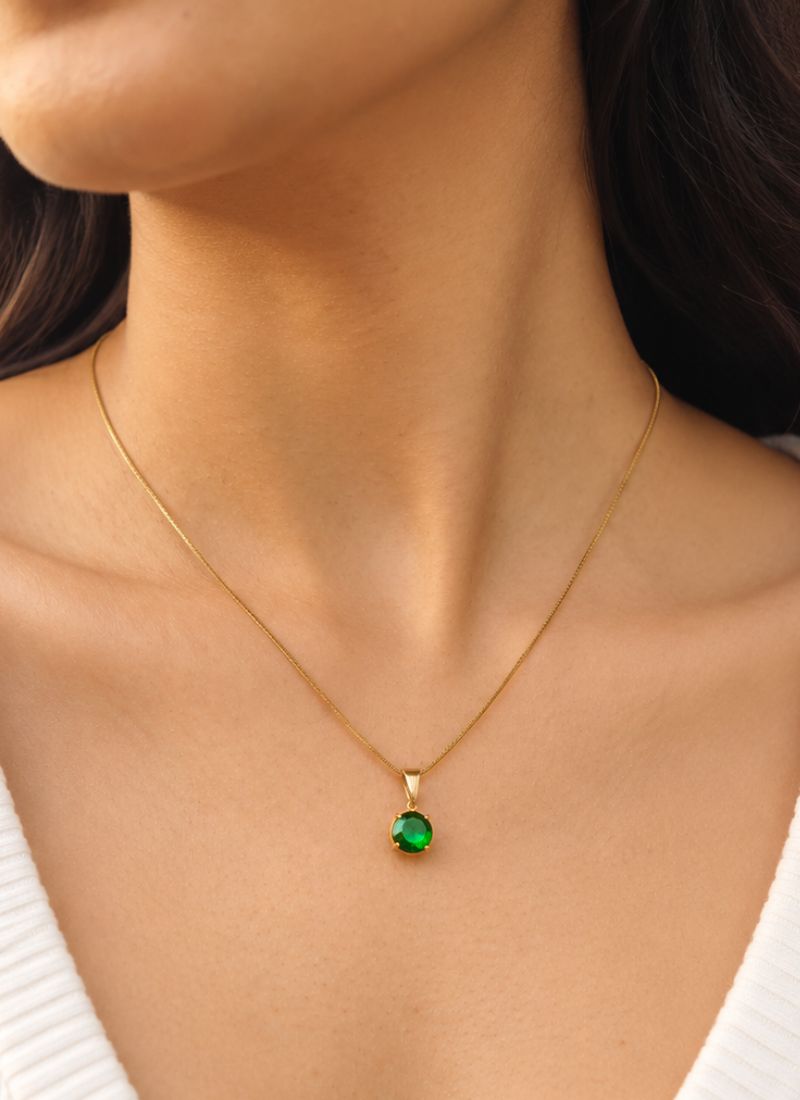 Evergreen Glow Necklace