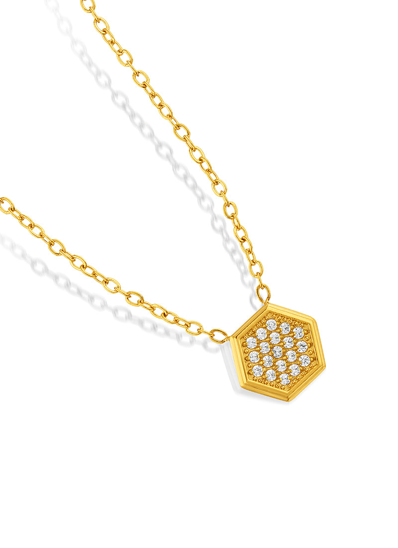 Golden Hive Necklace