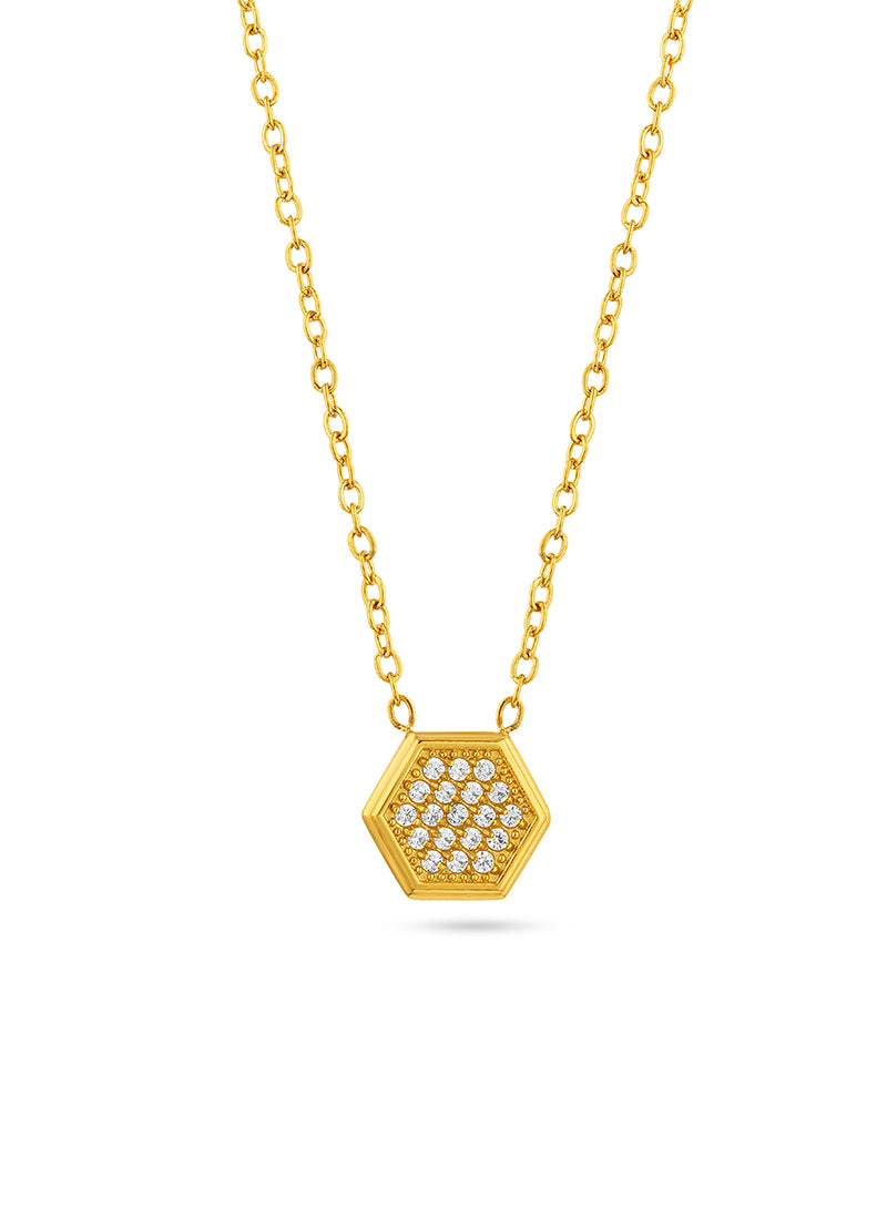 Golden Hive Necklace