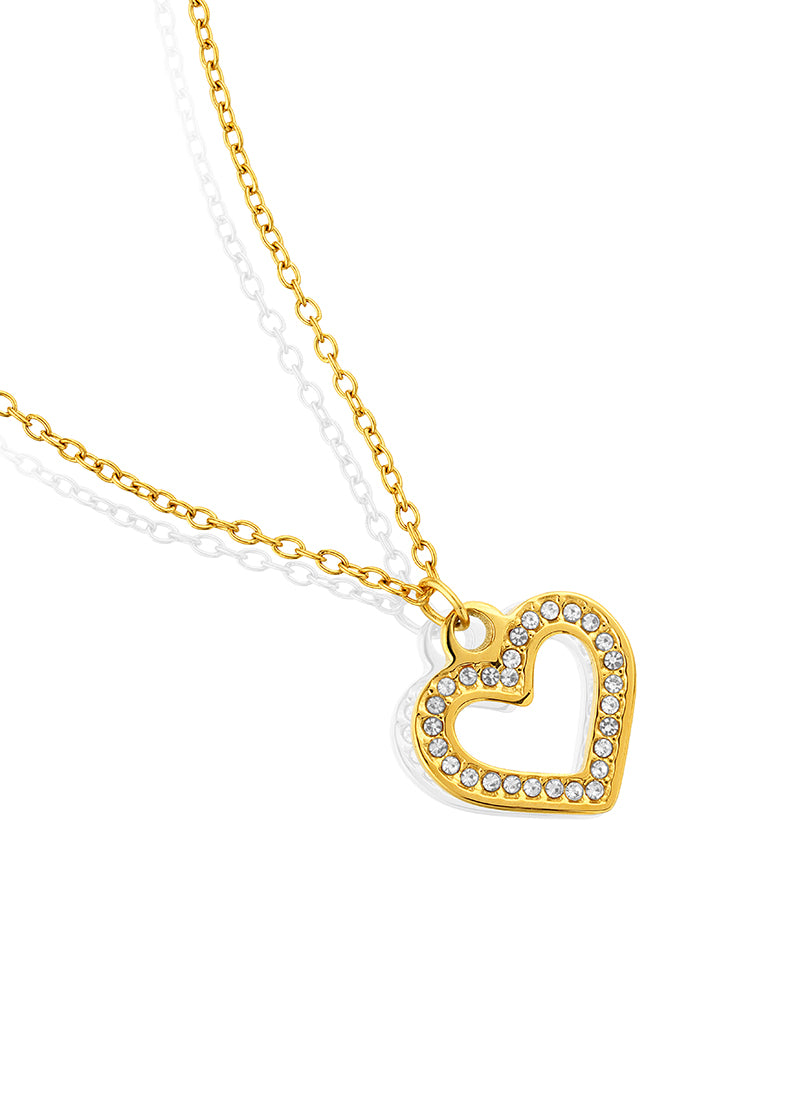 Dew Heart Necklace