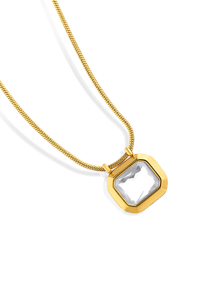 Golden Frame Necklace:BYOS