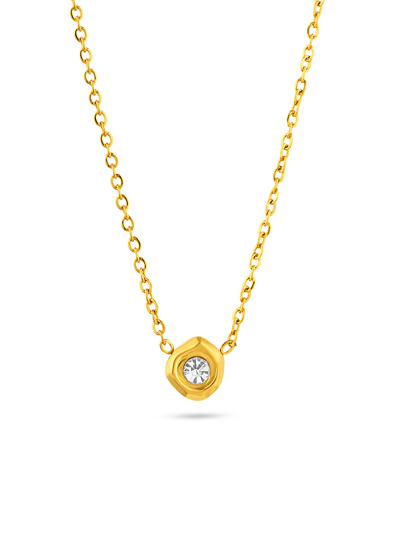 Crystal Hex Necklace