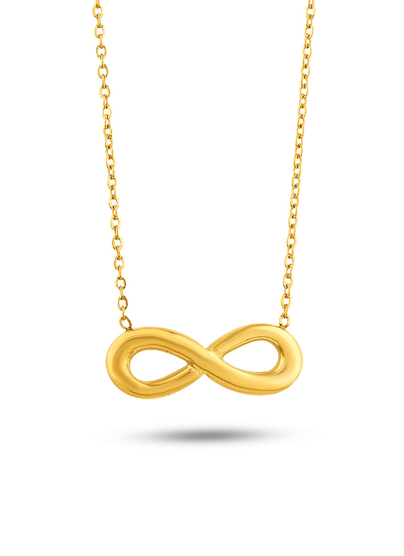 Golden Infinity Necklace