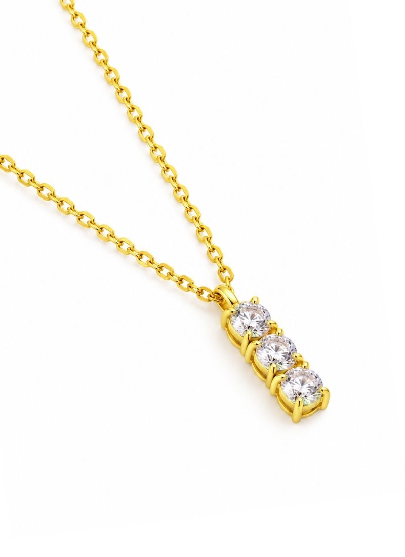 Crystal Line Necklace