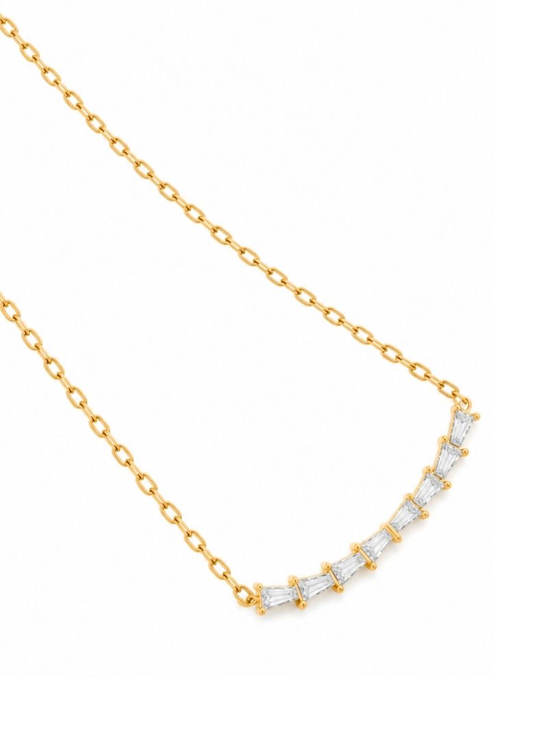 Crystal Arc Necklace