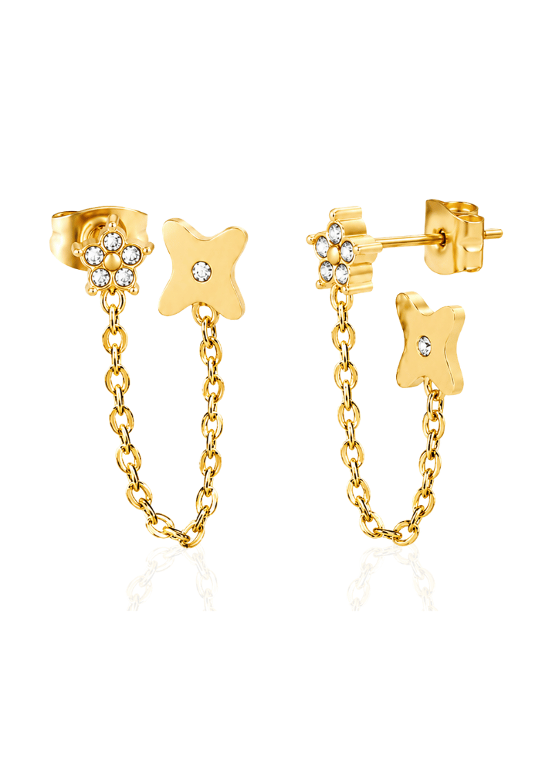 Petal Link Earrings