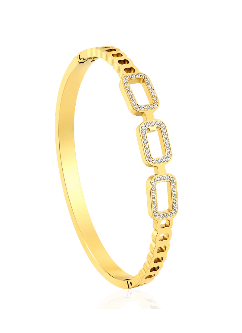 Prism Link Bangle