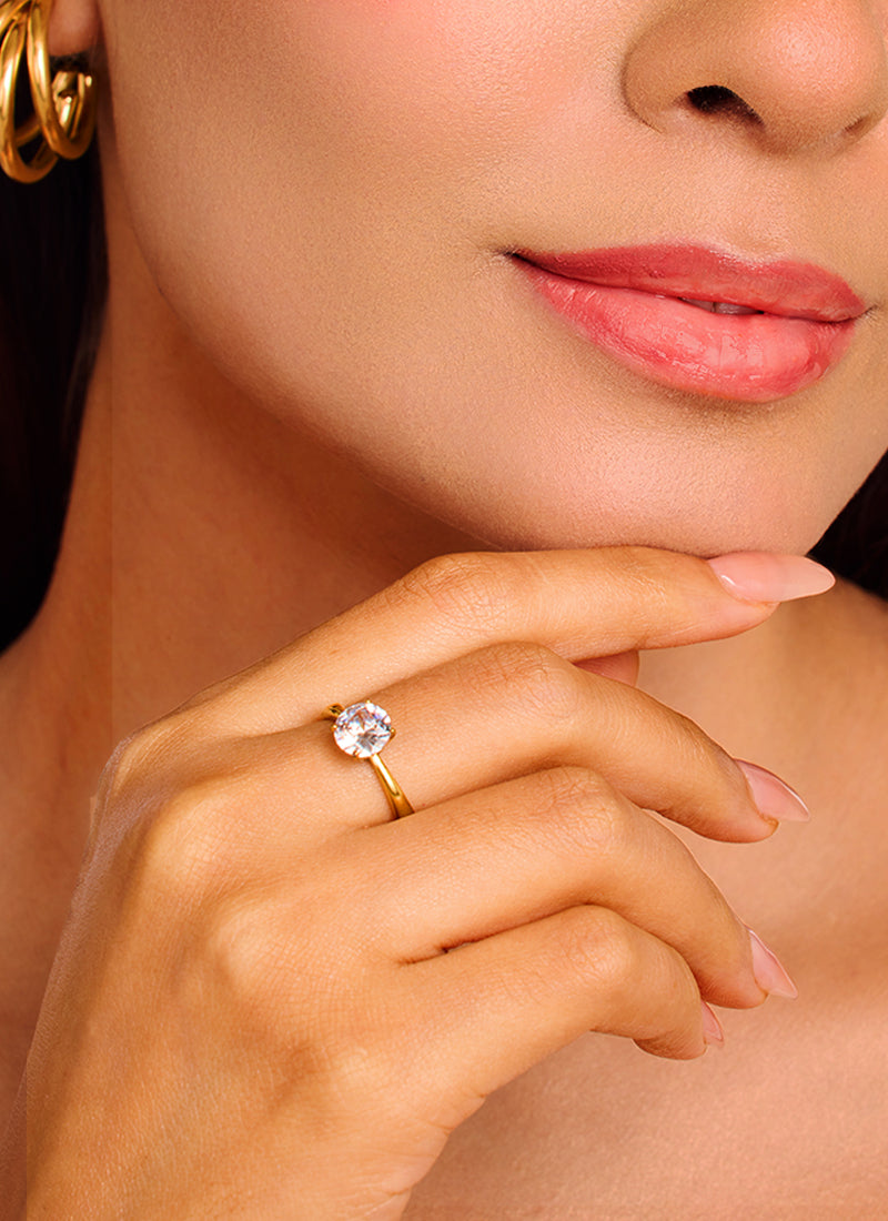 Everlight Solitaire Ring