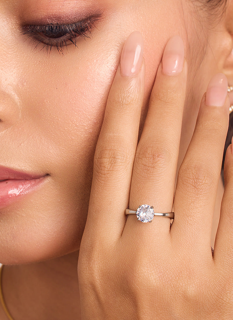 Everlight Solitaire Ring