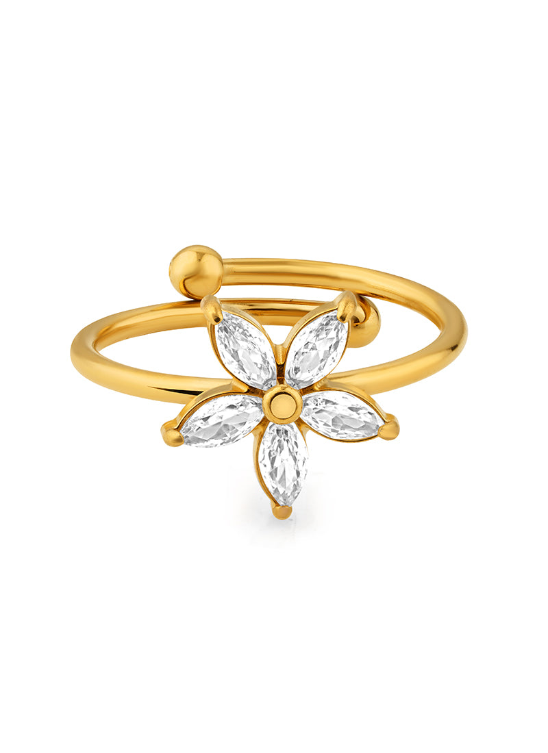 Crystal Bloom Ring