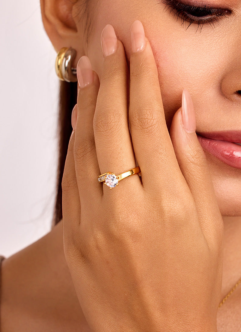 Eternal Baguette Ring