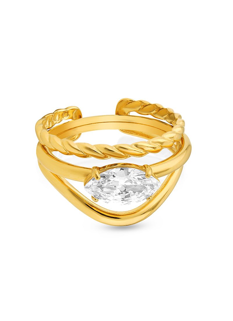 Eternal Marquise Golden Ring