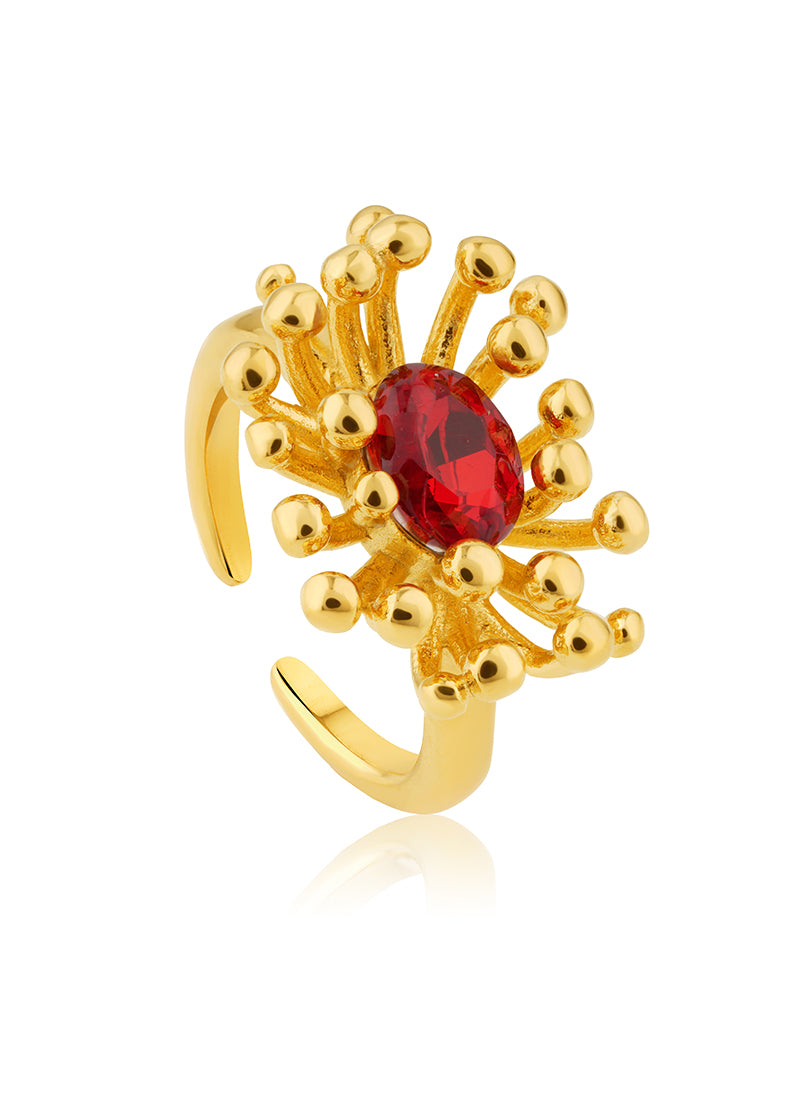 Ruby Sunfire Ring
