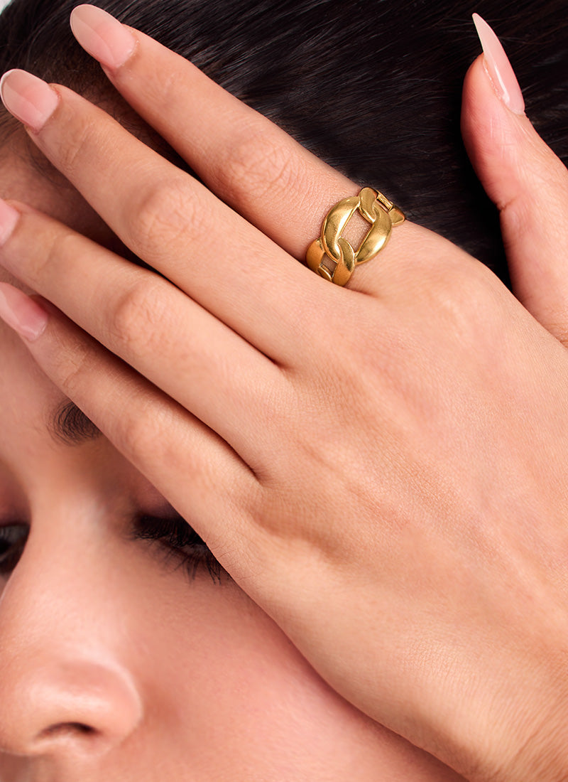 Gold Unity Ring