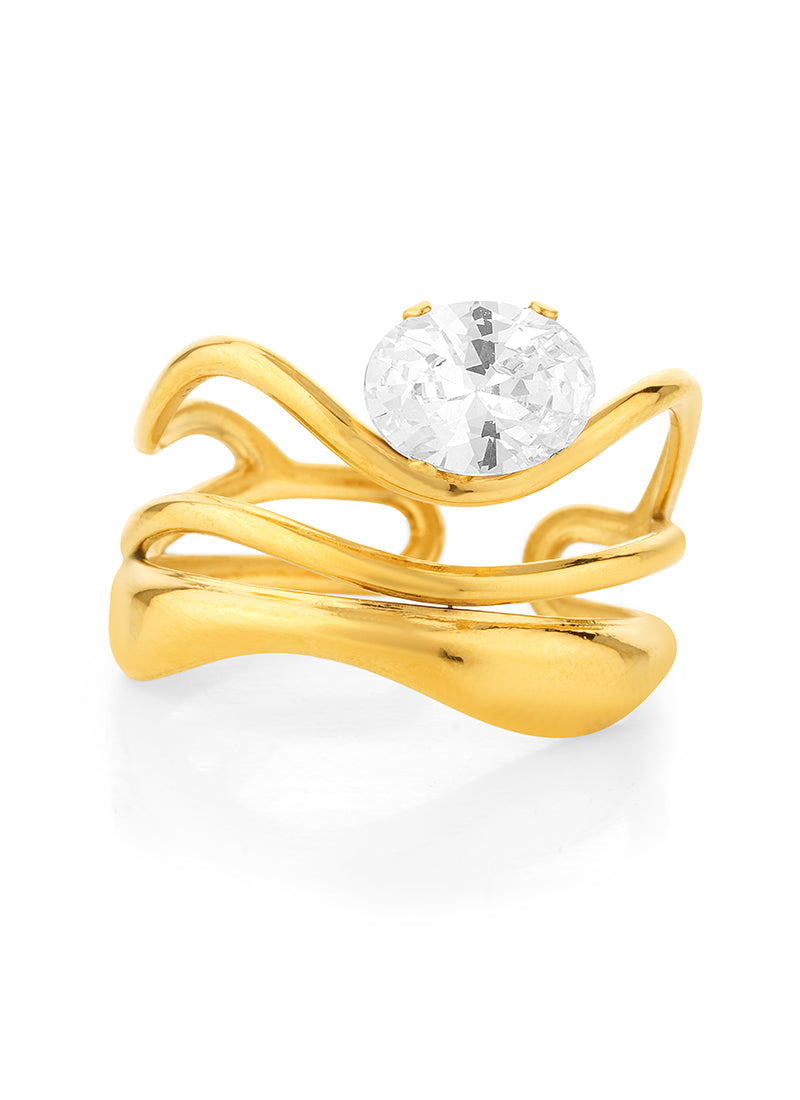 Whispering Flow Ring