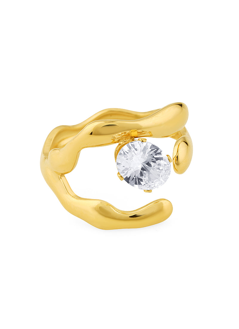 Golden Dew Ring