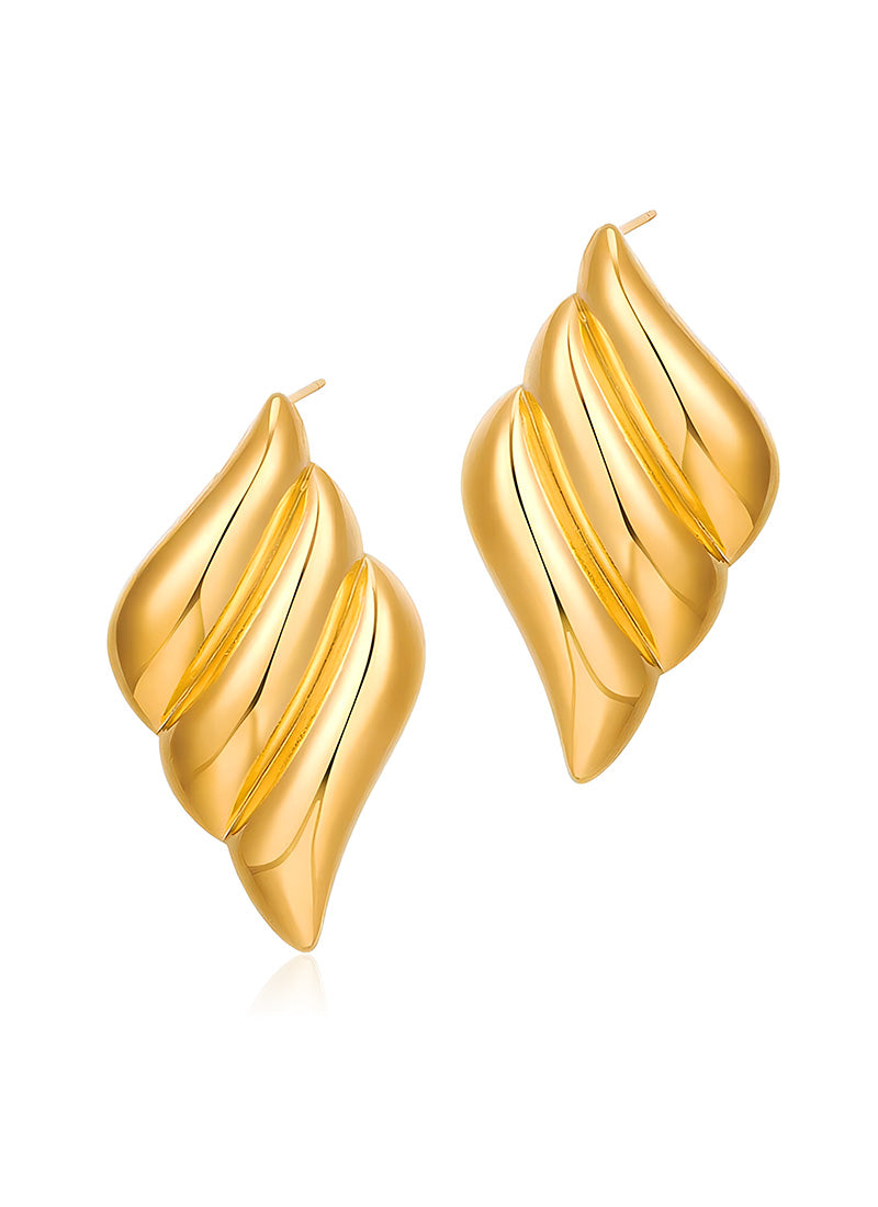 Sculpted Wing Earrings