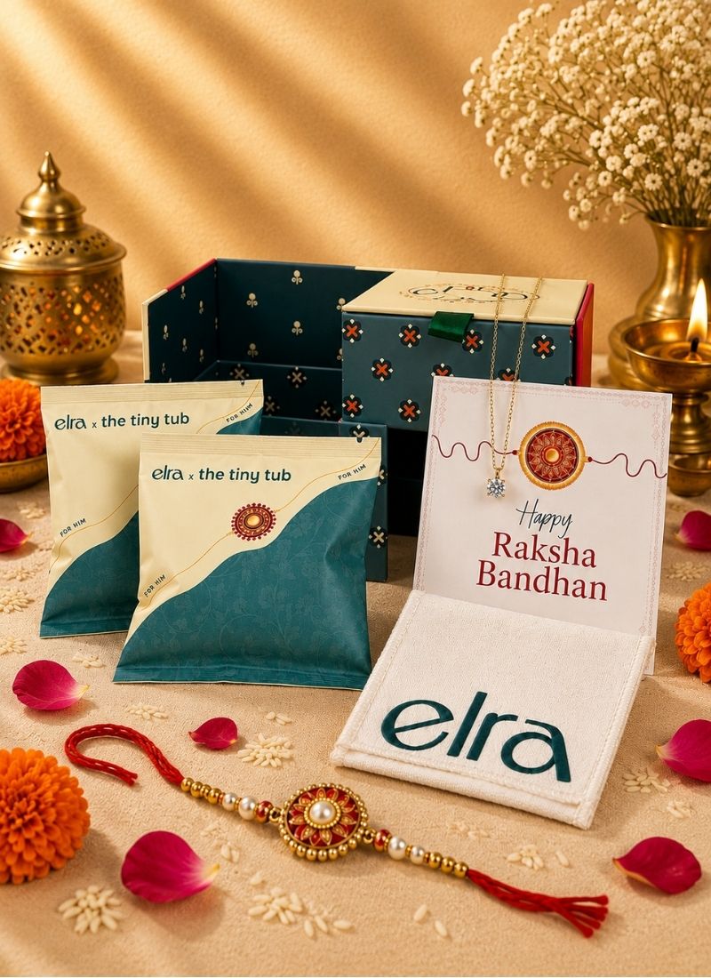 π Elra x The Tiny Tub - Rakhi Gift Packaging