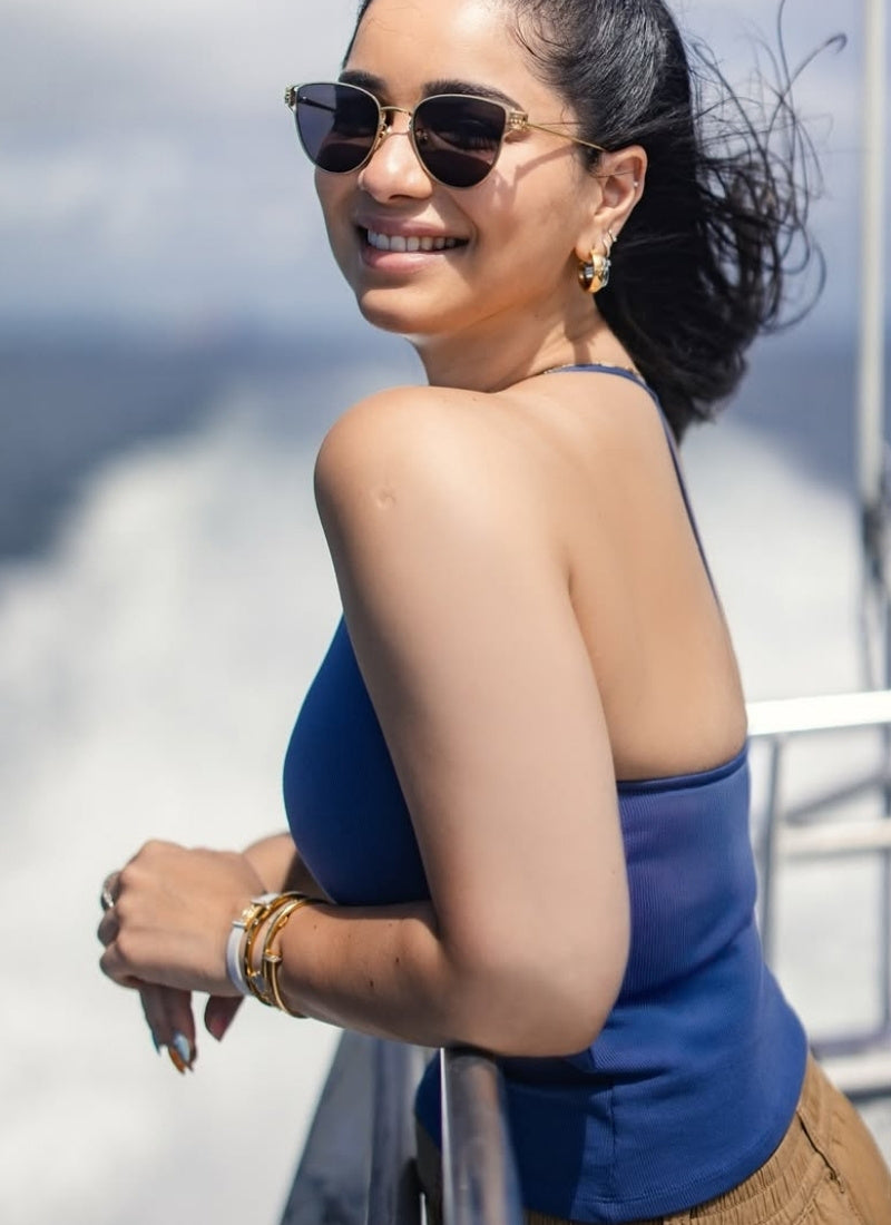 Studded Nail Bangle Bracelet