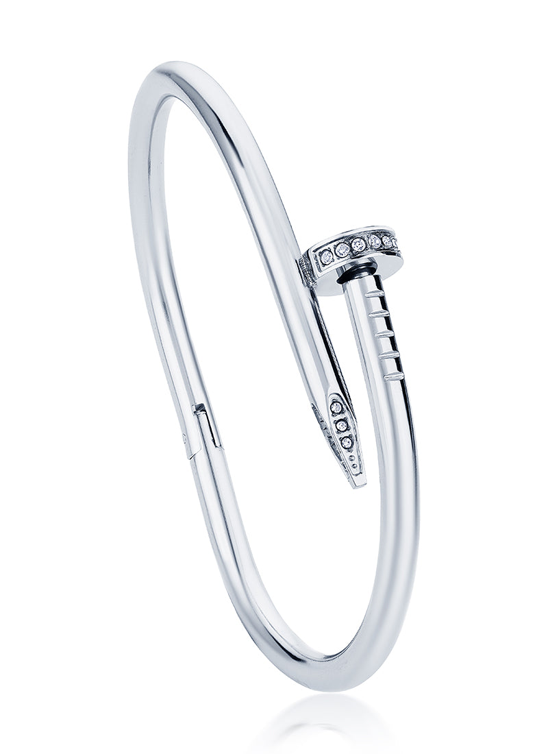 Studded Nail Bangle Bracelet