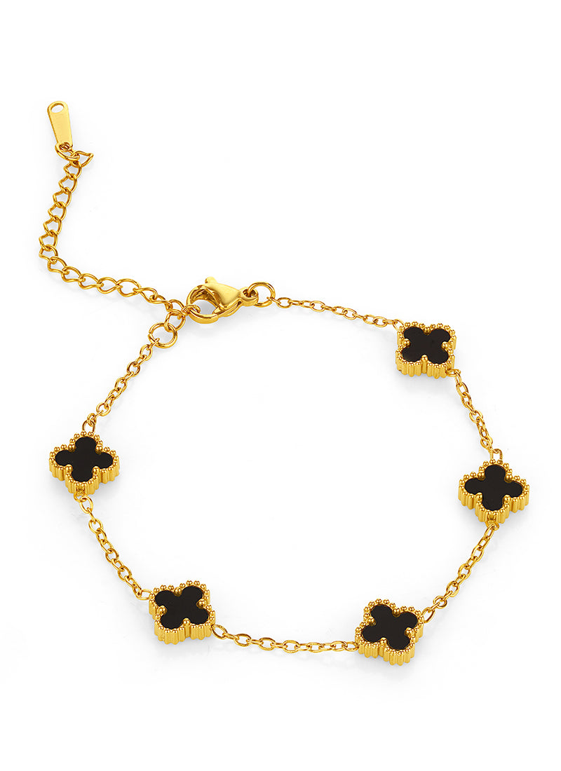 Golden Clover Bracelet