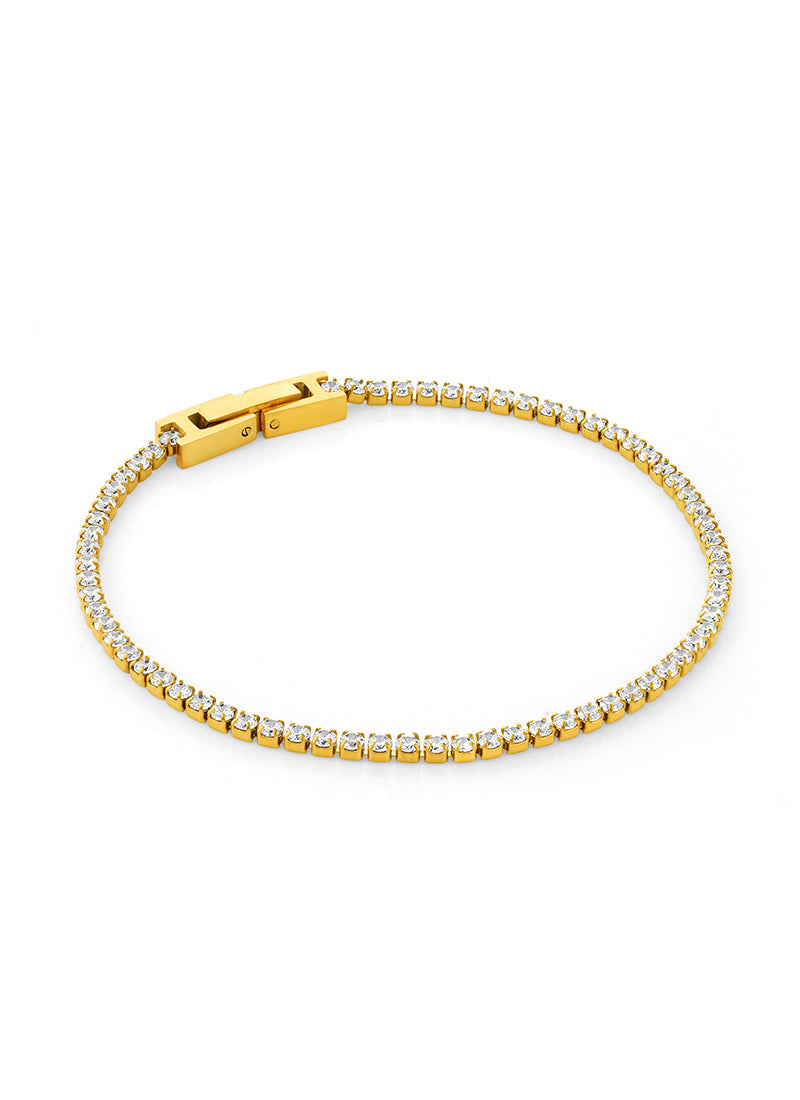 Slim Sparkle Tennis Bracelet