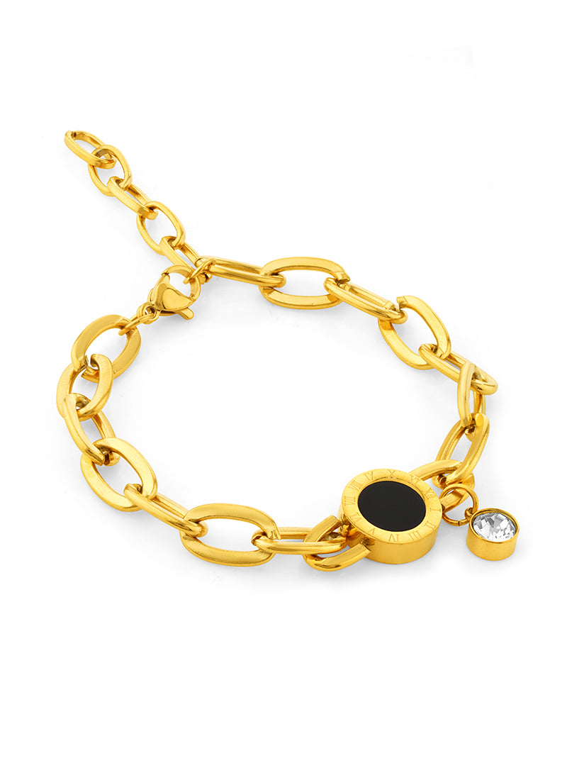 Midnight Charm Bracelet