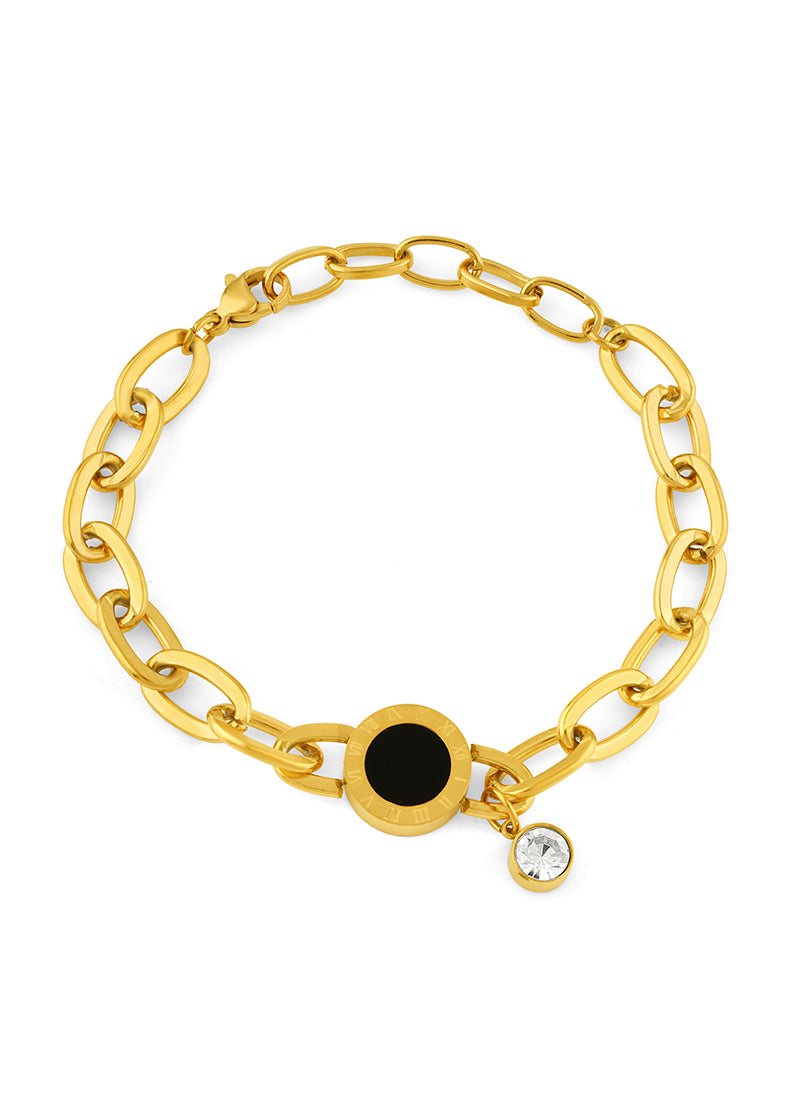 Midnight Charm Bracelet