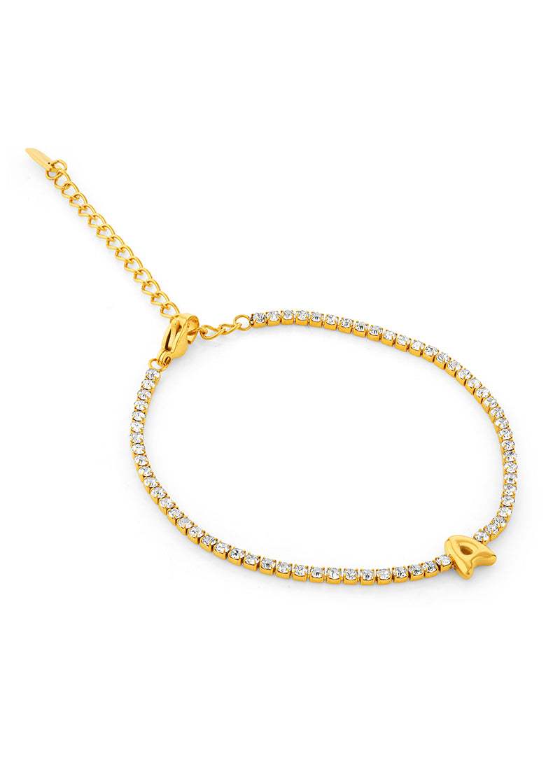Crystal Alphabet Bracelet