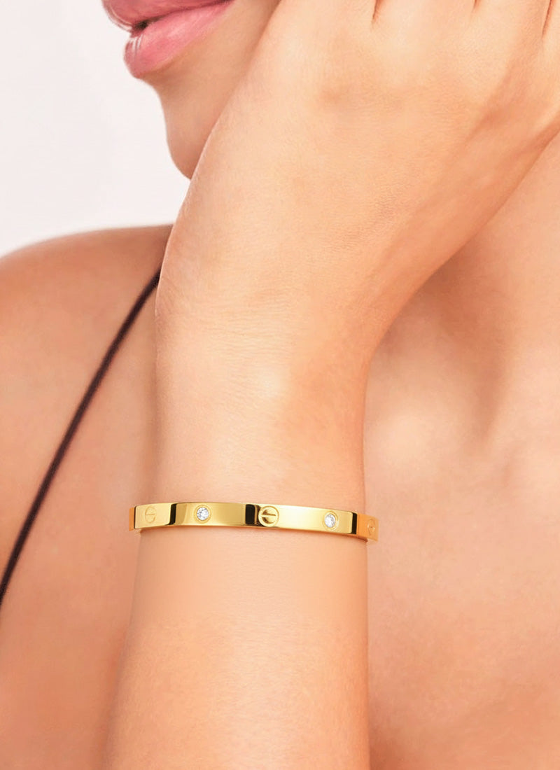 Classic Rivet Bangle