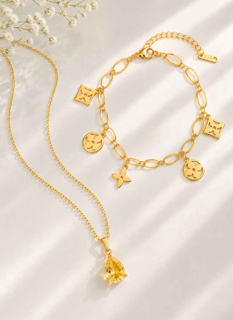 Golden Bloom Gift Set