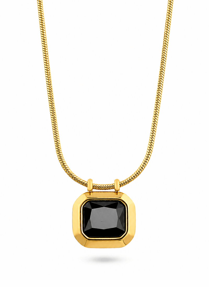 Golden Frame Necklace:BYOS