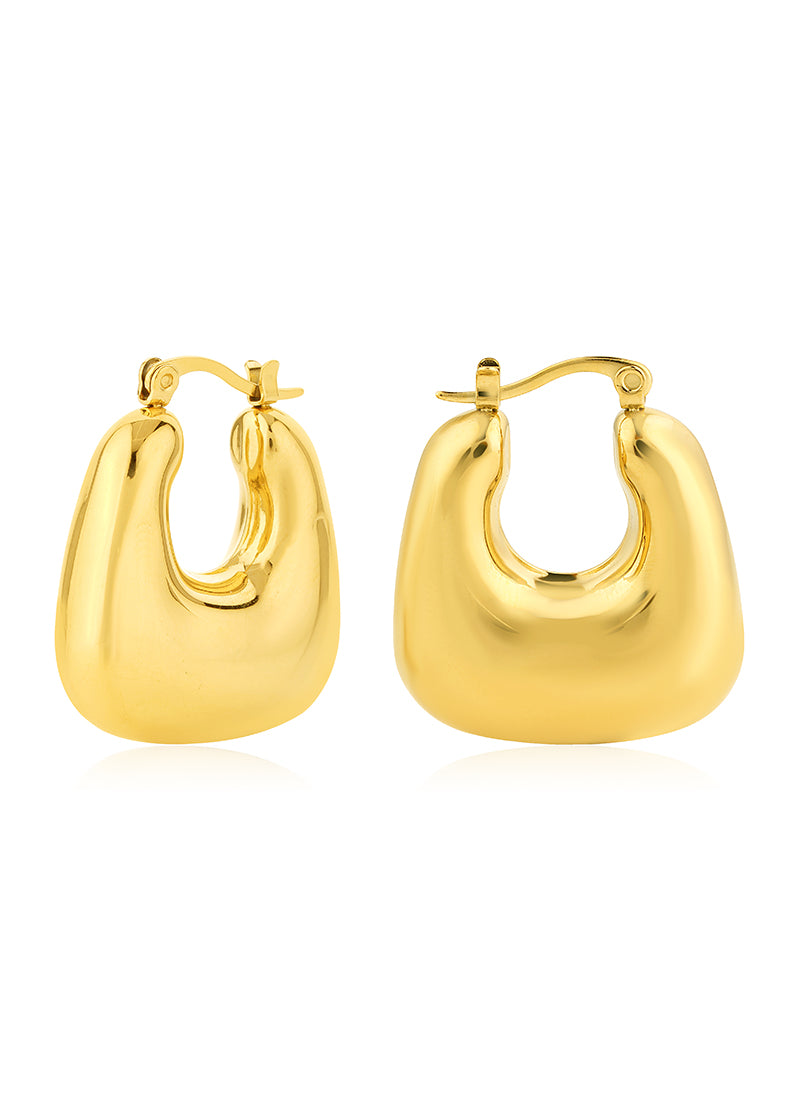 Auric Bold Curve Earrings