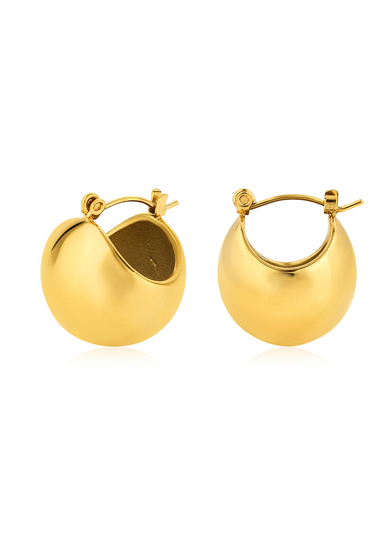 Golden Dome Earrings