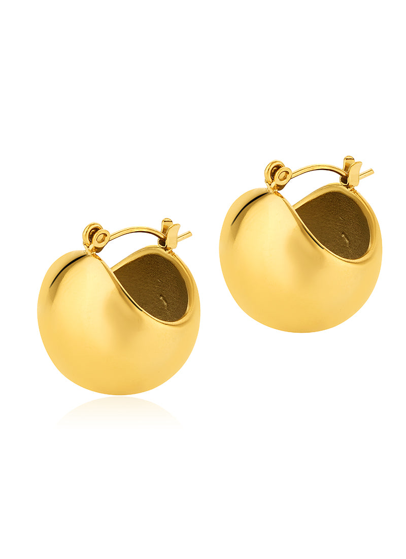 Golden Dome Earrings