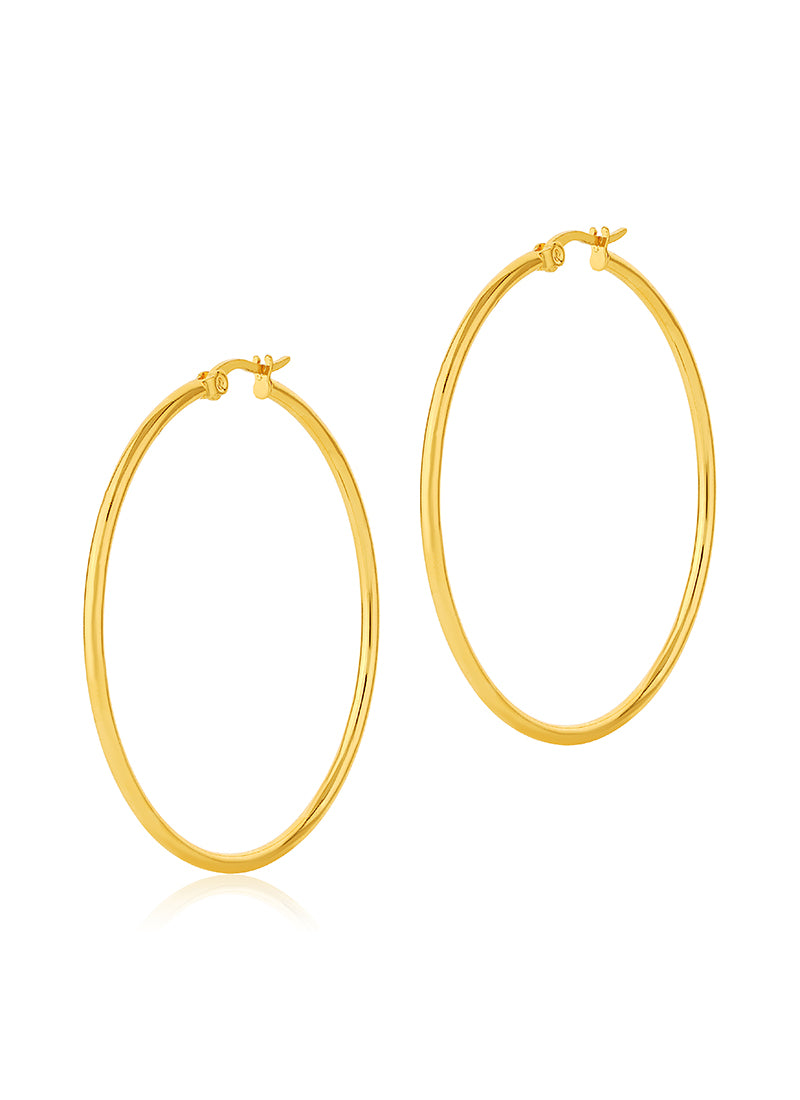 Golden Halo Hoops