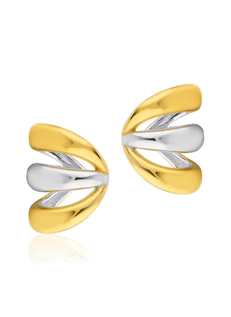 Two Tone Arc Ear Cuff