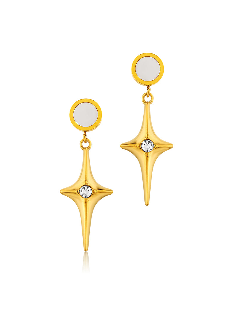 Luminous Star Drop Earrings